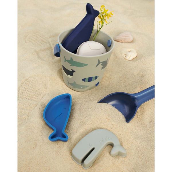 Hovedbilde Liewood Gilma bøtte-og spadesett, Shark/Dove blue