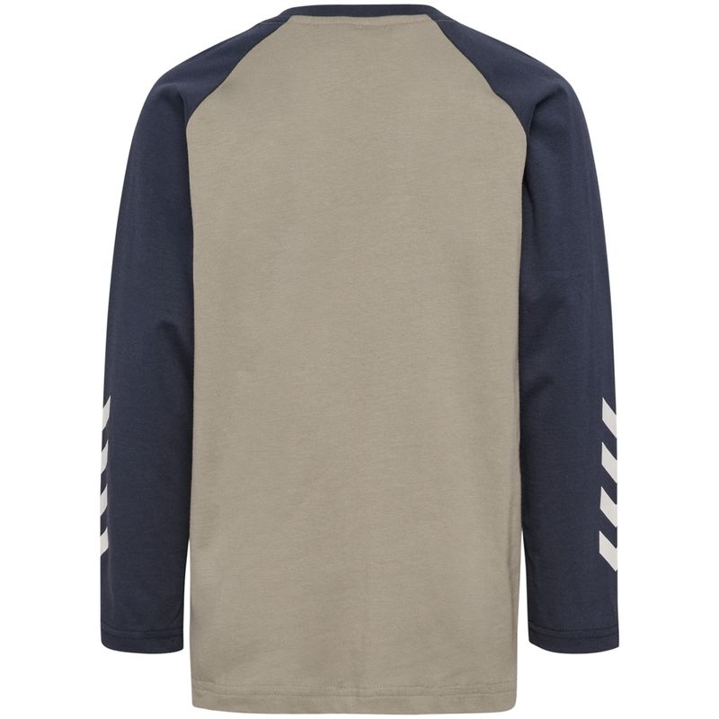 Hummel JR Logo genser til barn, Vintage Khaki