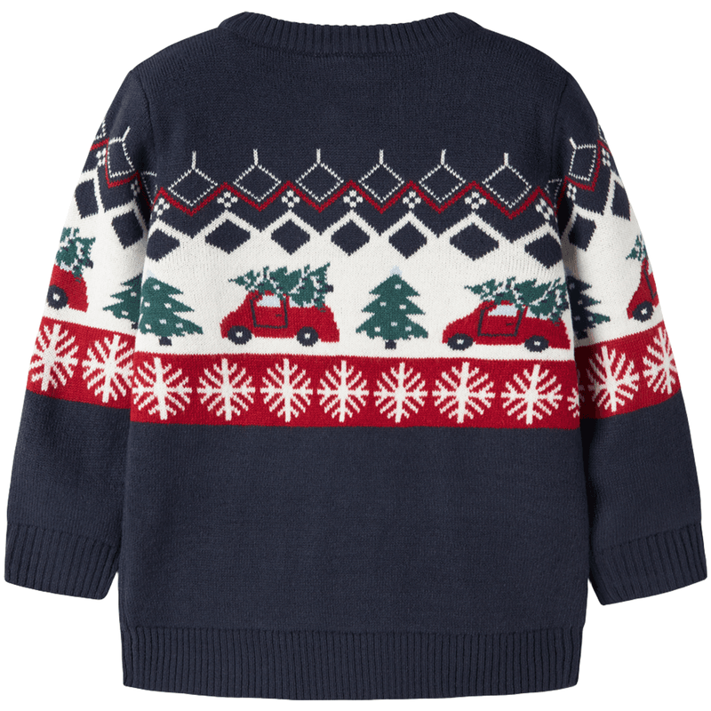 Name It Nmmrissi julegenser til småbarn, Navy Blazer