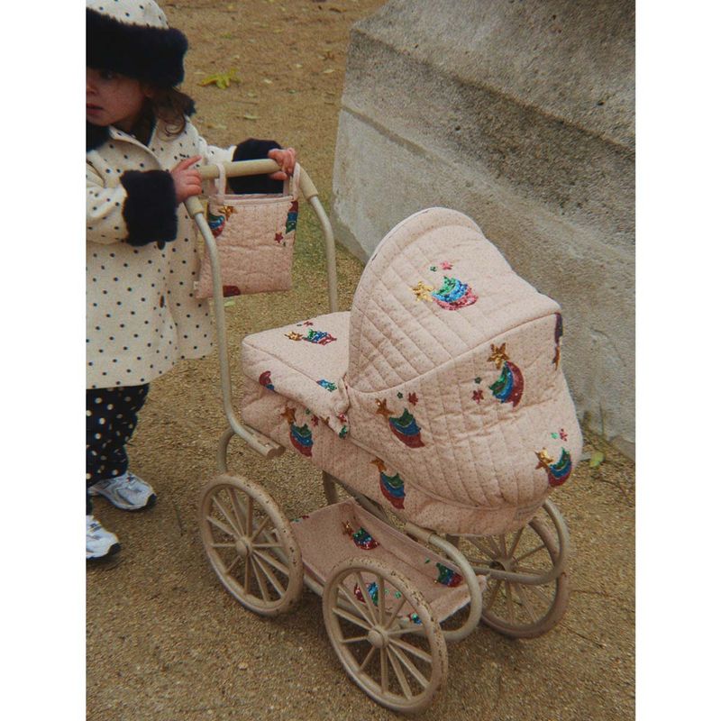 Konges Sløjd Minnie Tulle dukkevogn, Rainbow Star