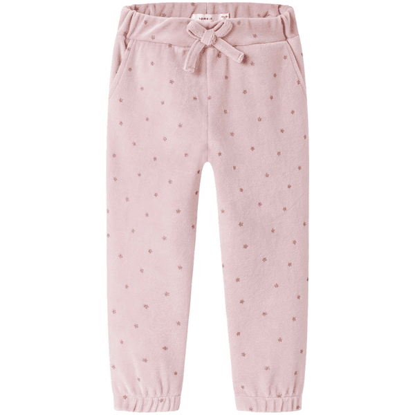 Hovedbilde Name It Nmfnorah joggebukse i velour, Burnished ...