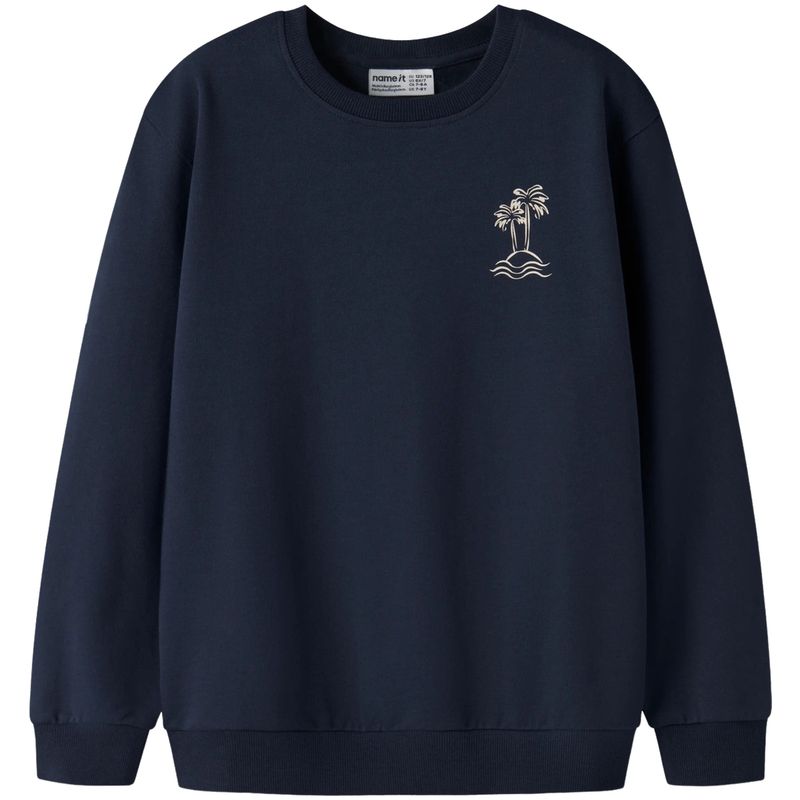 Name It Nkmvasse sweatshirt til barn, Navy Blazer