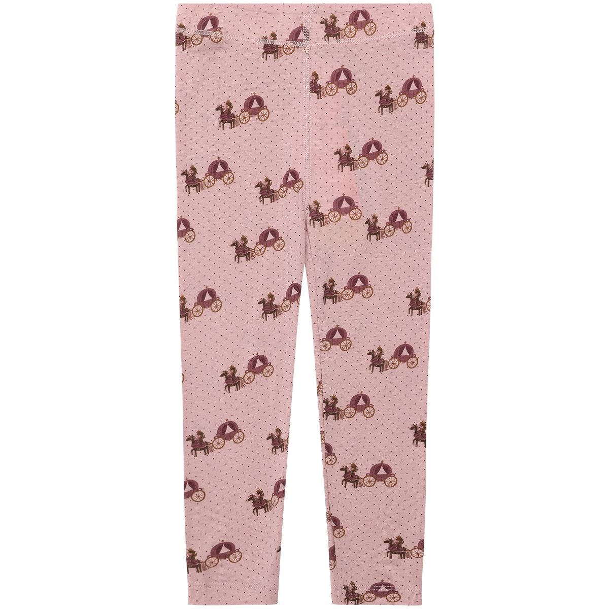Hust and Claire Locel Caret ull/lyocell leggings, Adobe Rose