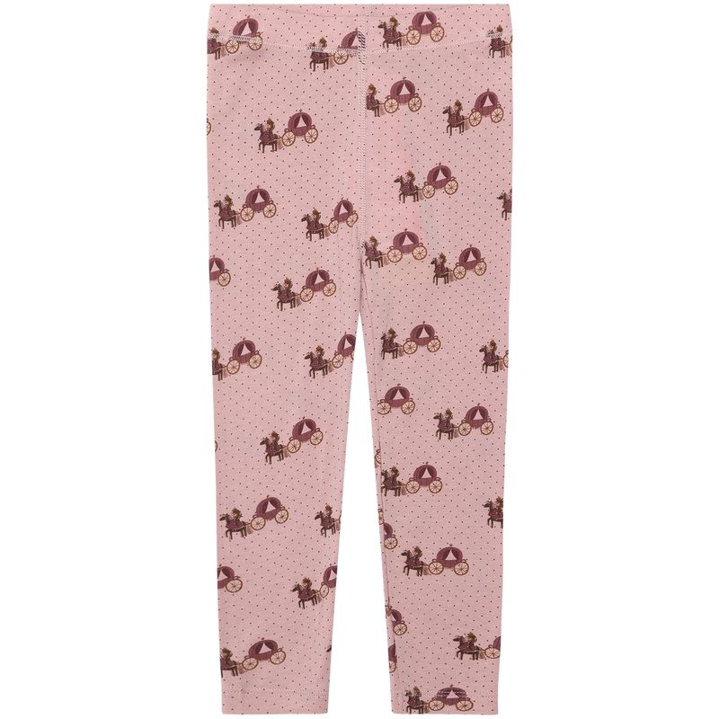 Hust and Claire Locel Caret ull/lyocell leggings, Adobe Rose