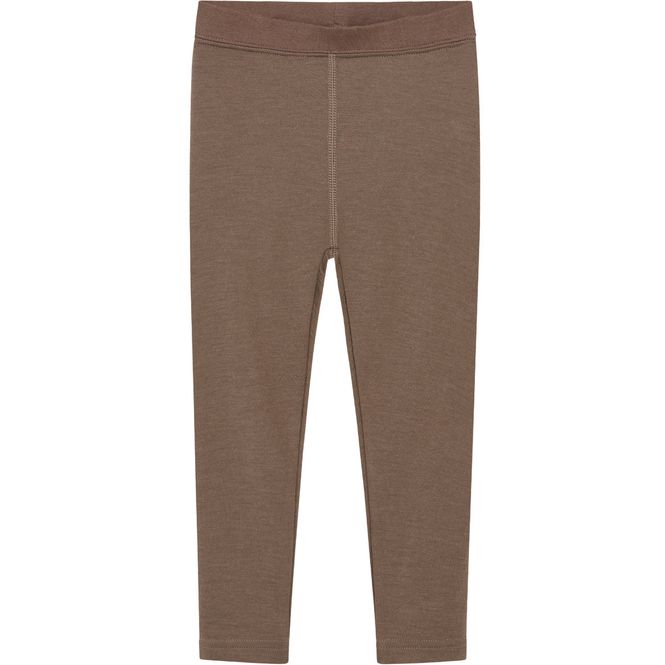 Hovedbilde Hust & Claire Laki ull/bambus leggings, Coffee