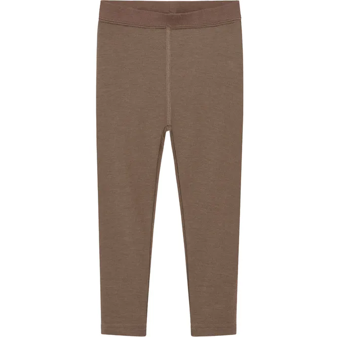 Hovedbilde Hust & Claire Laki ull/bambus leggings, Coffee