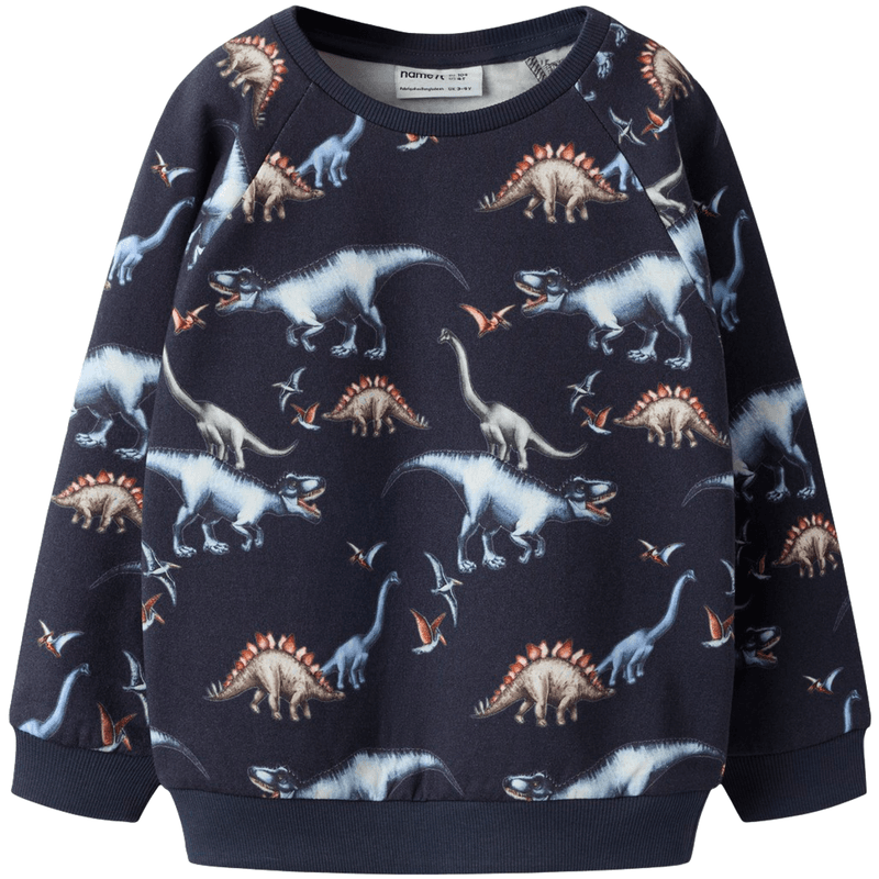 Name It Nmmbertil sweatshirt til småbarn, Navy Blazer