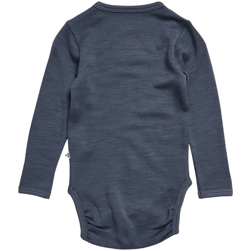 Hummel Hmlmini body i ull/viskose, Ombre Blue