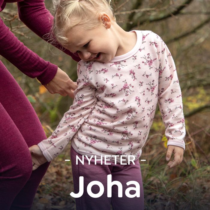 Joha ull nyheter – ullgensere, ullbodyer, ullbukser og mye mer.