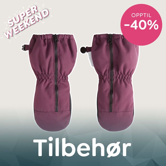 Tilbud! Opptil 40% rabatt på en mengde tilbehør til baby og barn