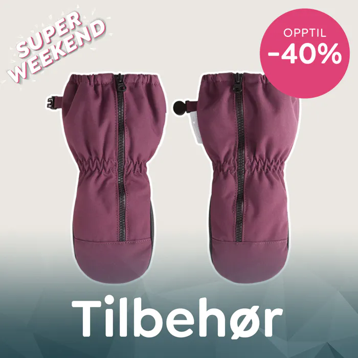 Tilbud! Opptil 40% rabatt på en mengde tilbehør til baby og barn