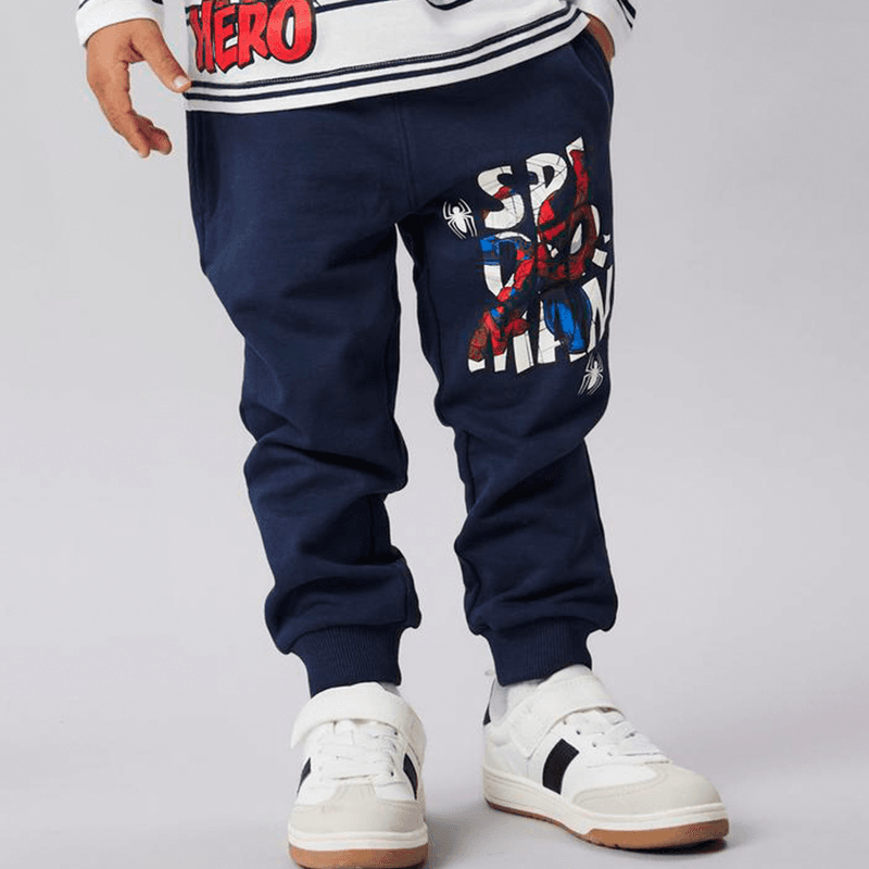 Name It Nmmfloyd Spiderman joggebukse, Navy Blazer