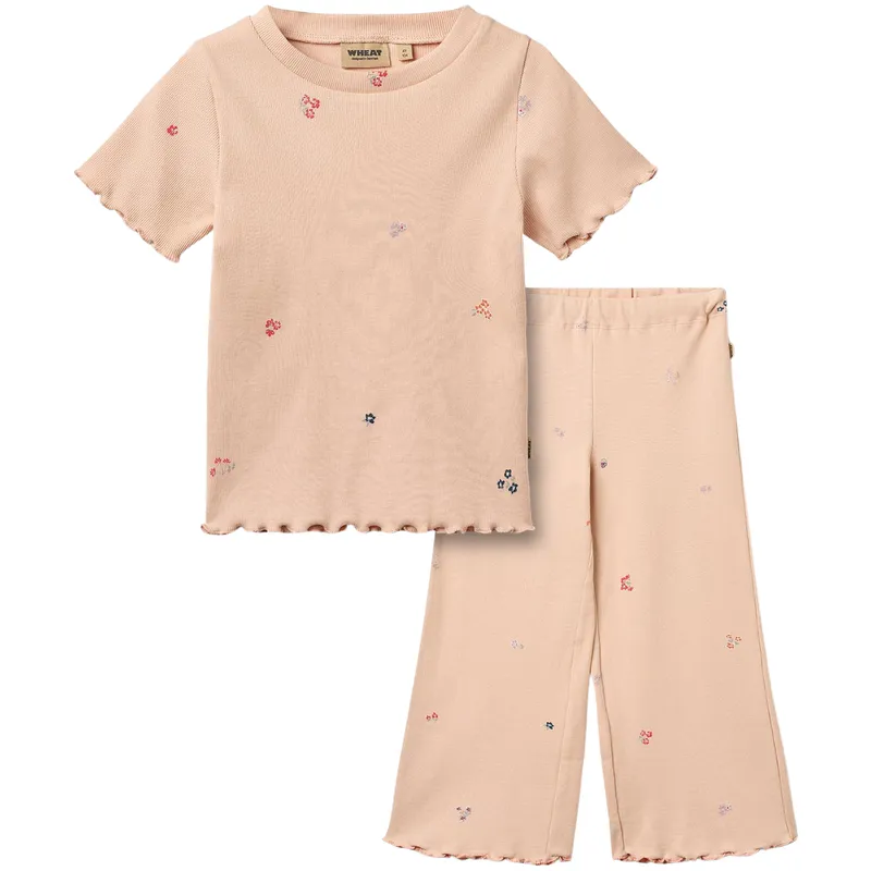 Wheat Alicia todelt sett til barn, Rose Flowers