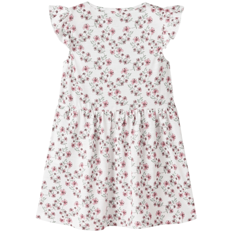 Name It Nmfhailedo kjole til småbarn, Bright White