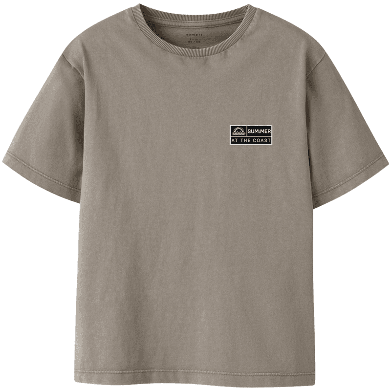 Name It Nkmfandel t-skjorte til barn, Vintage Khaki