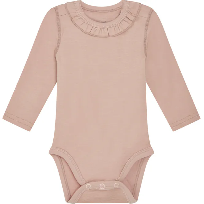 Hovedbilde Hust & Claire Barbara body i ull/bambus, Rose ...