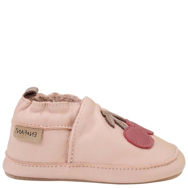 Hovedbilde EnFant skinntøfler til baby, Rose Dust