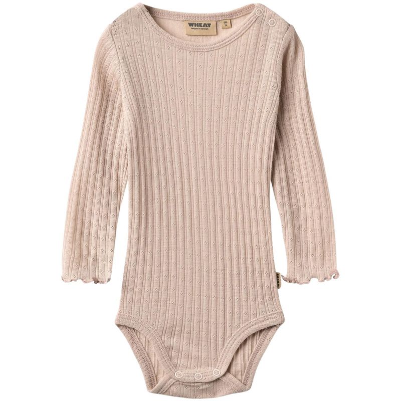 Wheat Liea body i ull/silke, Pale Lilac