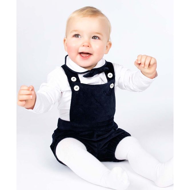 Hovedbilde Vilje & Ve Leon romper til baby, Dark Navy