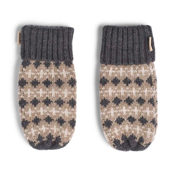 Hovedbilde Wheat Haansi ullvotter til barn, Charcoal Melange