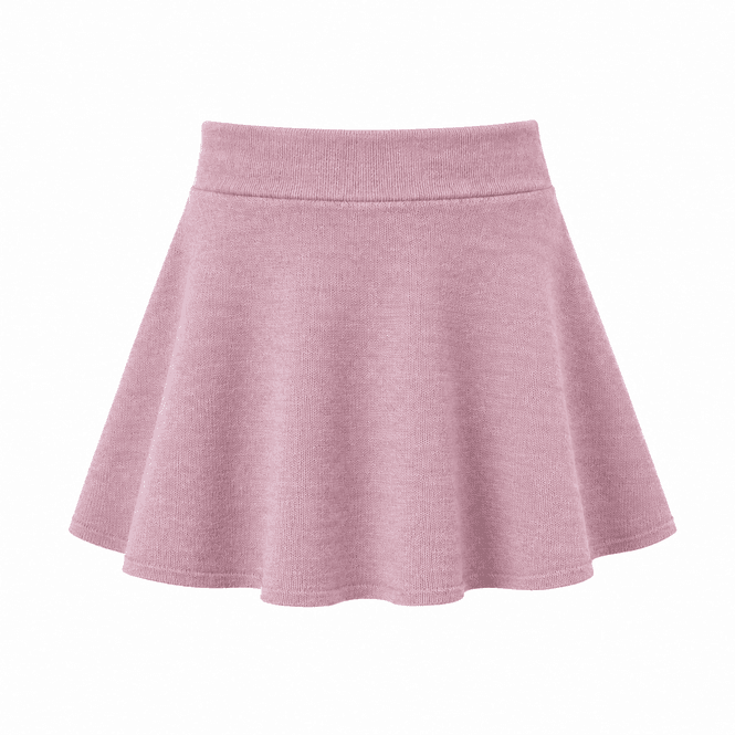 Hovedbilde Vilje & Ve Lani strikket skjørt i ull, Soft Pink