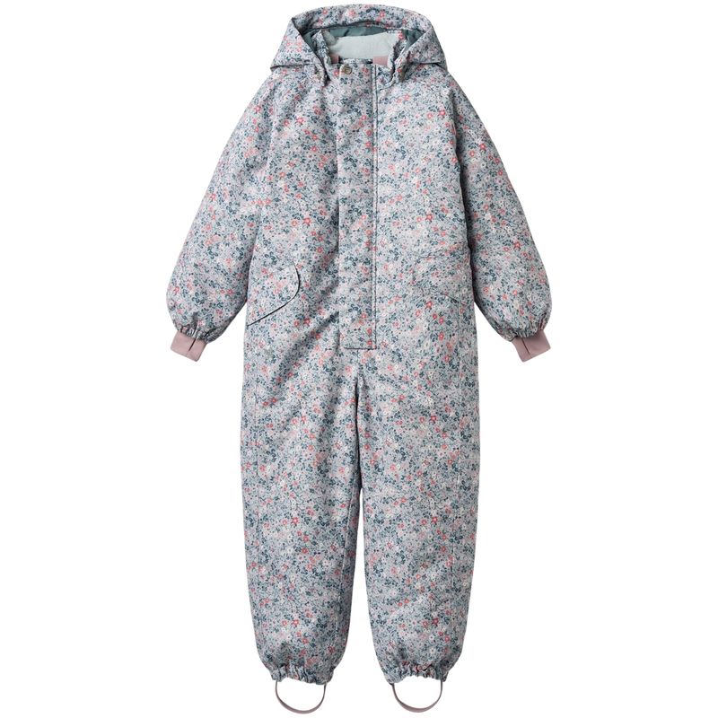 Wheat Miko vinterdress til barn, Soft Rain Flowers