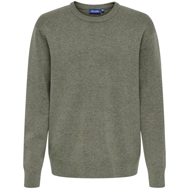 Hovedbilde Only & Sons Osjting genser til barn, Castor Gray