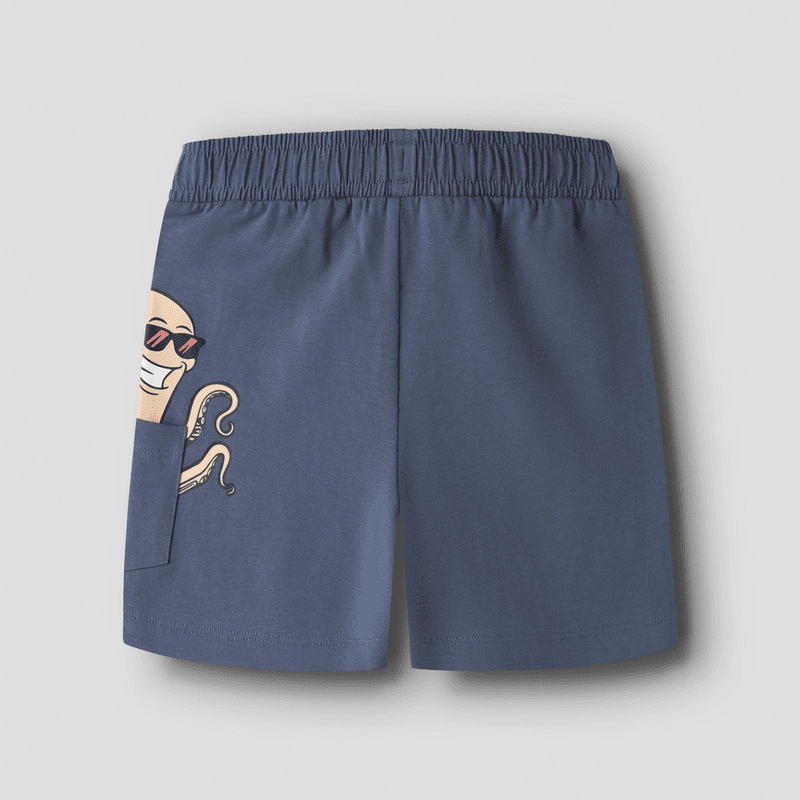 Name It Nmmfikz shorts til småbarn, Vintage Indigo