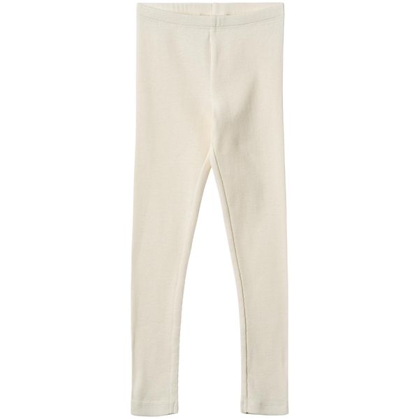 Hovedbilde Wheat Jules ribb leggings til barn, Ivory
