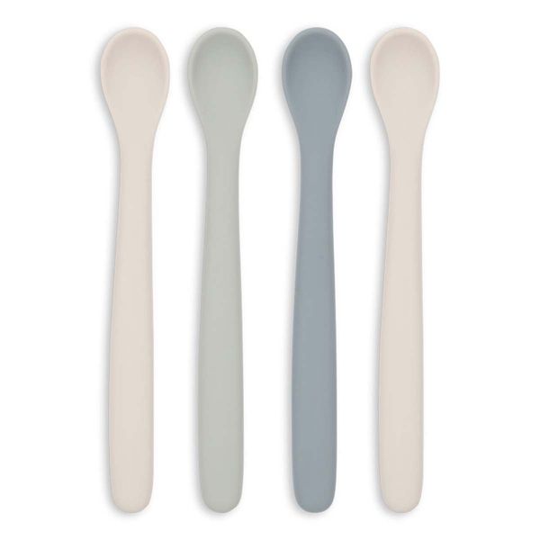 Hovedbilde Konges Sløjd 4-pack skjeer til baby, Onyx