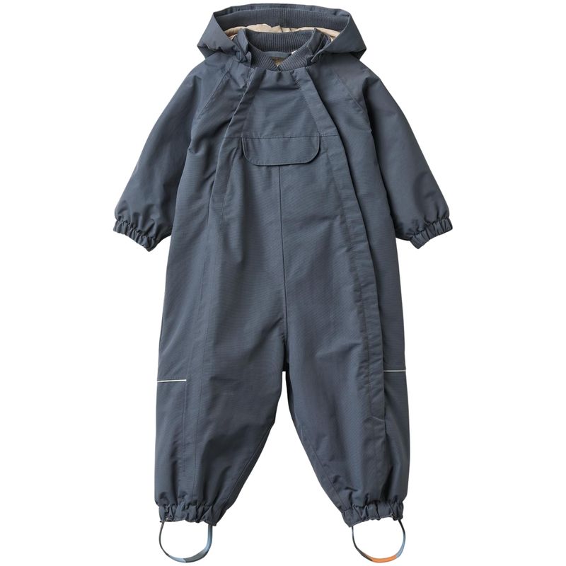 Wheat Olly parkdress til baby, Greyblue