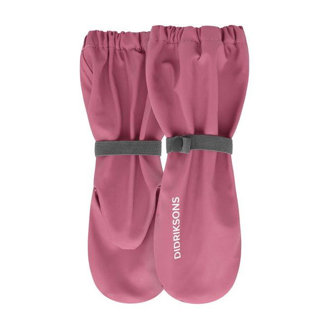 Hovedbilde Didriksons Glove Kids 6 regnvotter, Heather Pink