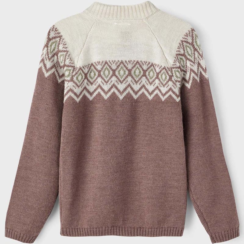 Name It Wriss ullgenser m/zip til barn, peppercorn
