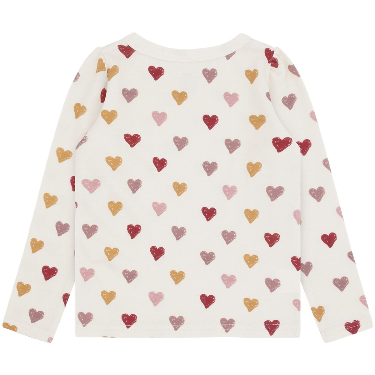 Hust and Claire Abba Hearts ull/bambus genser, Off White