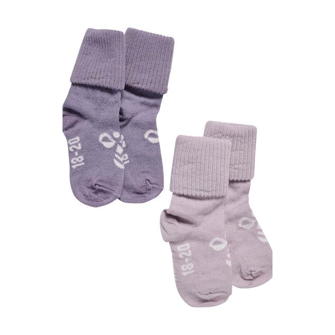 Hovedbilde Hummel Hmlmini 2-pack sokker i ull, Gray ...