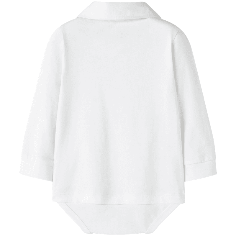 Name It Nbmnoller body m/sløyfe, Bright White