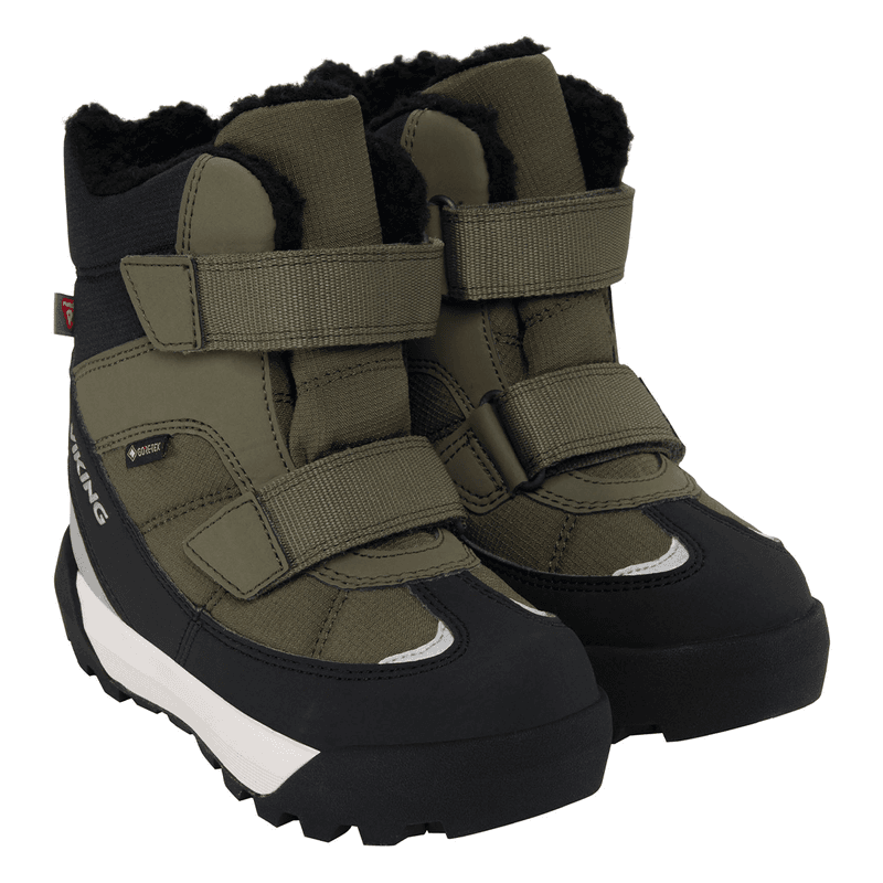 Viking Expower Warm GTX 2V vintersko til barn, Olive