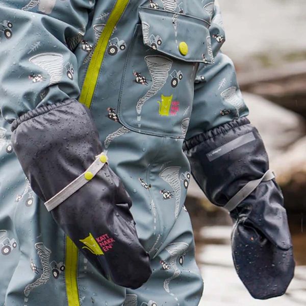 Hovedbilde Kattnakken regnvotter til baby og barn, ...