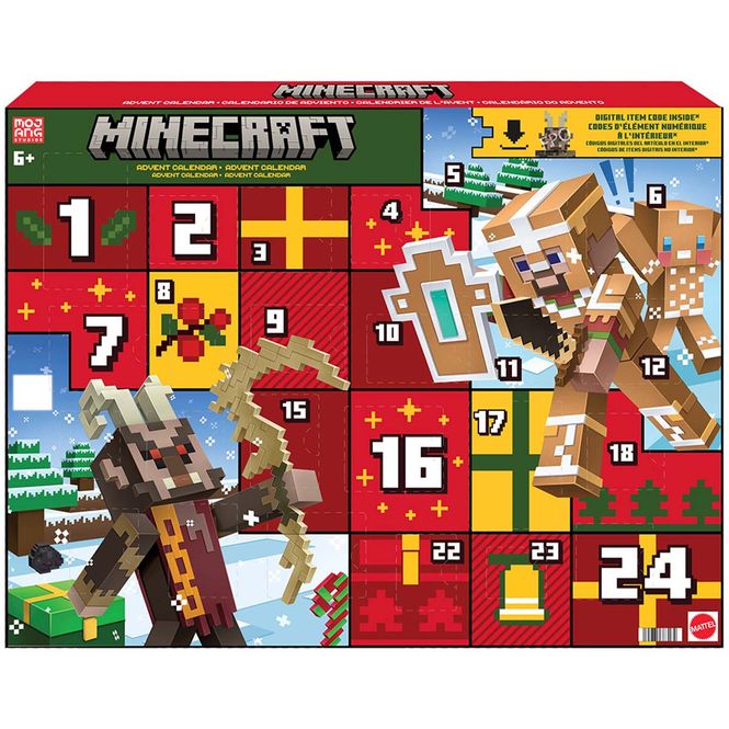 Hovedbilde Minecraft adventskalender 2026