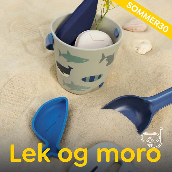 Uteleker og strandleker til barn hos DressMyKid – bruk kode sommer30