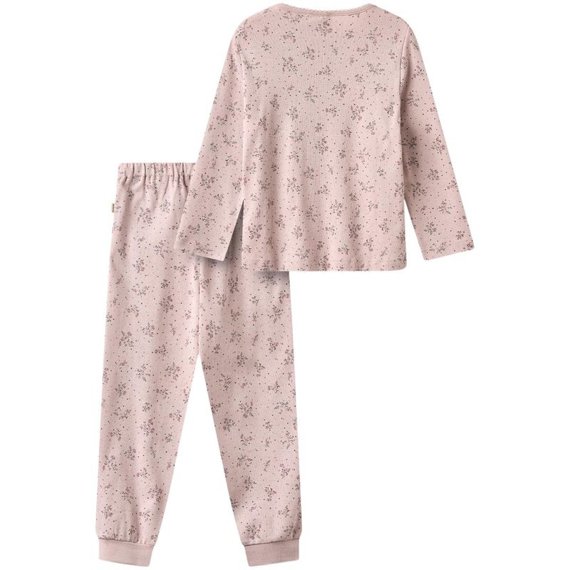 Wheat Mila pyjamas til barn, Lilac Flowers