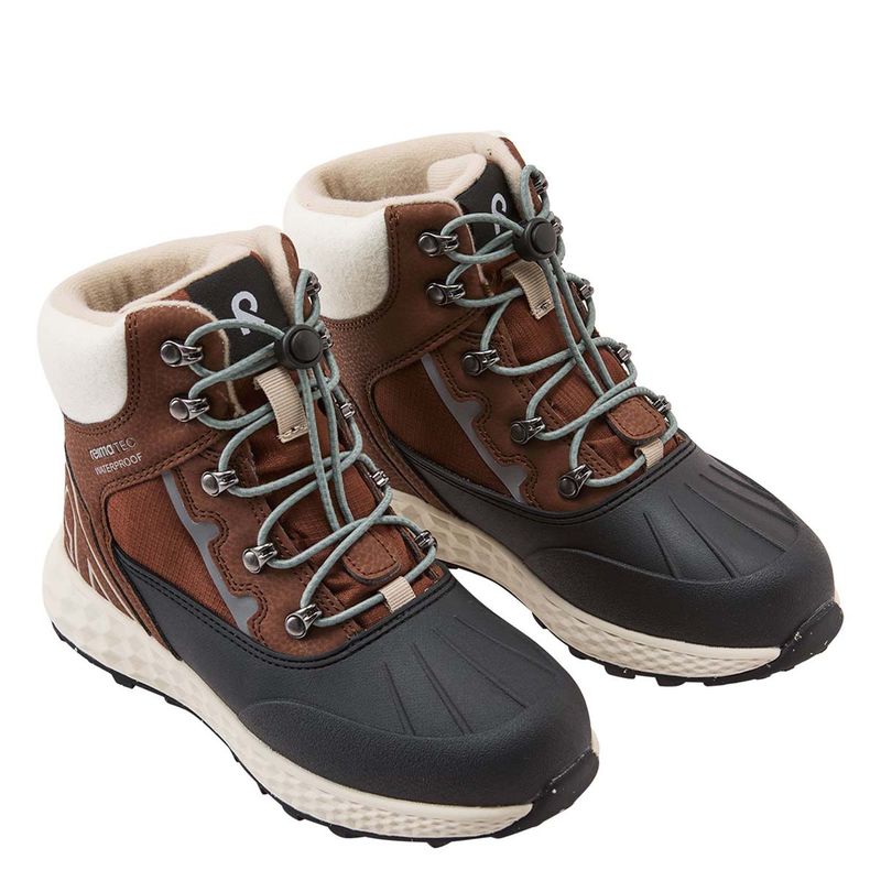 Reima Hallava Lace vintersko til barn, Umber Brown