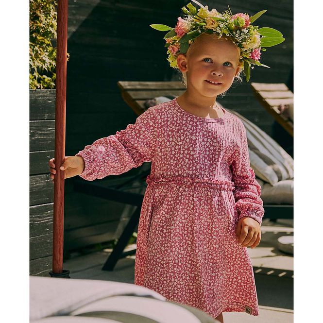 Hovedbilde Gullkorn Kaoli kjole til barn, Rosa (P)