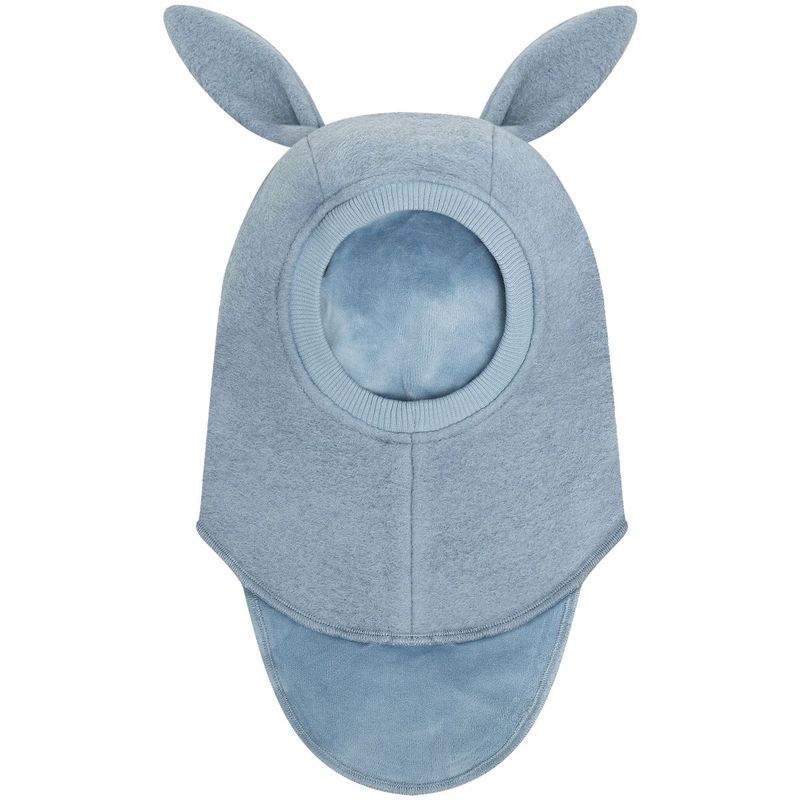 HUTTEliHUT balaclava i ull m/kaninører, Windward Blue
