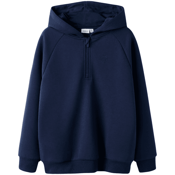 Hovedbilde Name It Nkmnibla half-zip hettegenser til barn, ...
