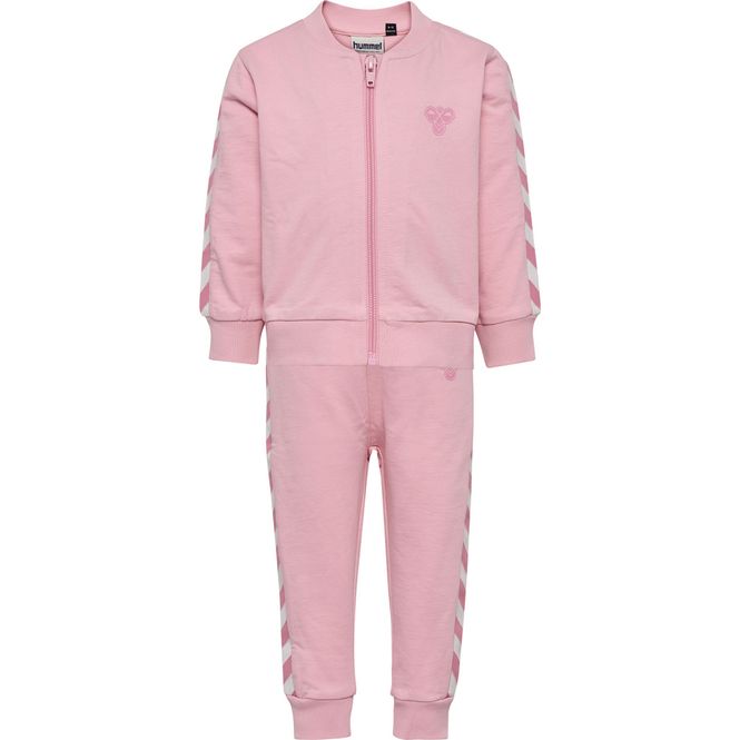 Hovedbilde Hummel Chevron joggedress-sett til småbarn, Pink ...