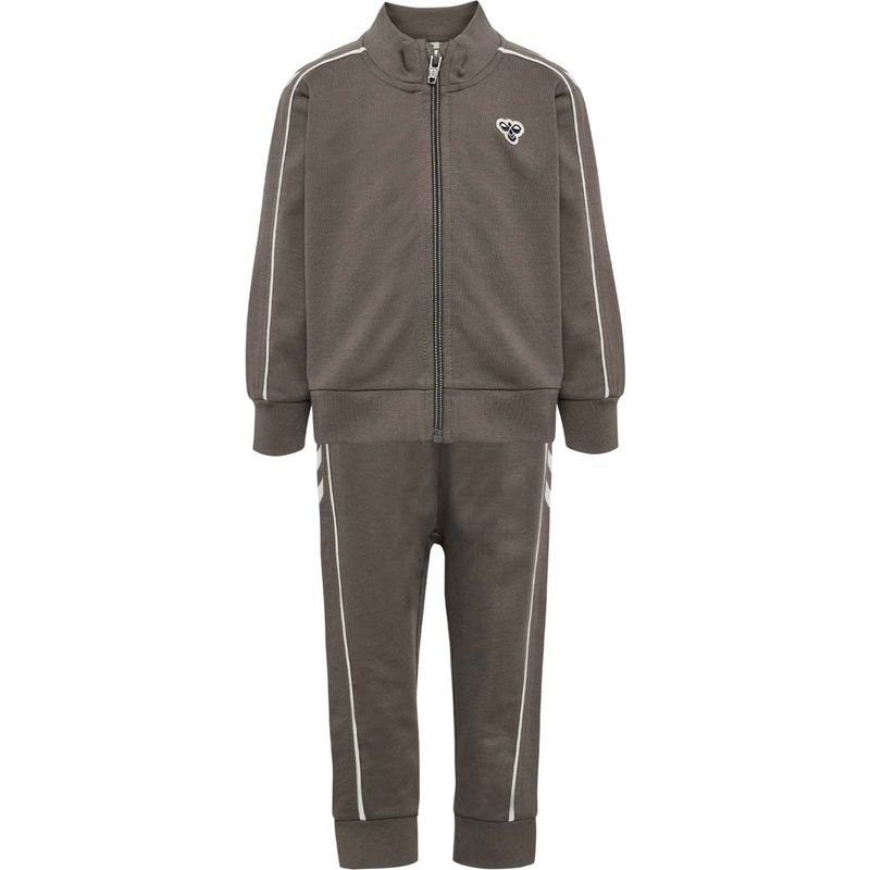 Hummel tracksuit til småbarn, Dark Gull Gray