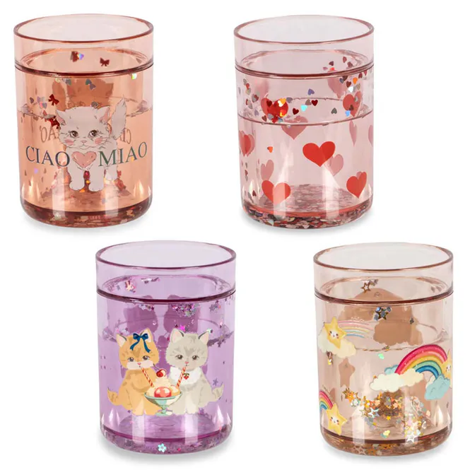 Hovedbilde Konges Sløjd 4-pack glitter kopper, Multi Glitter
