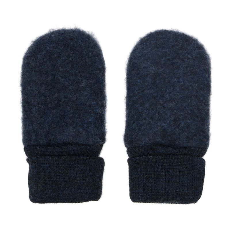 HUTTEliHUT Ullfleece votter 2-lags, Navy
