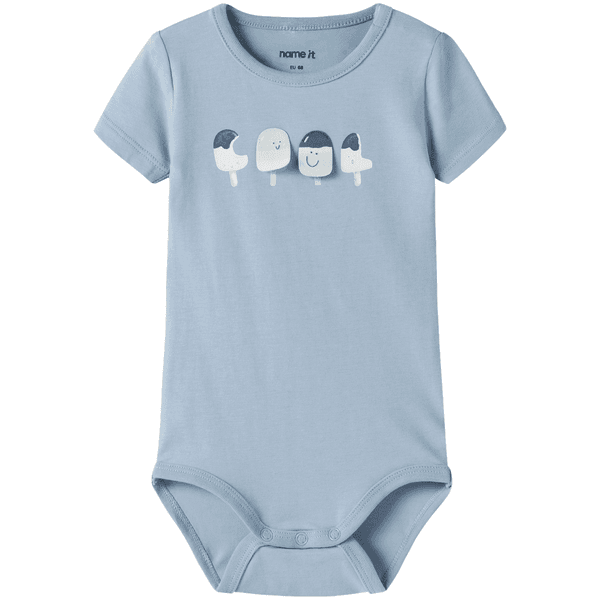Hovedbilde Name It Nbmjensen kortermet body, Blue Fog
